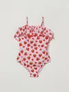 Mc2 Saint Barth Swimsuit  Kids Color Fa01 In Red