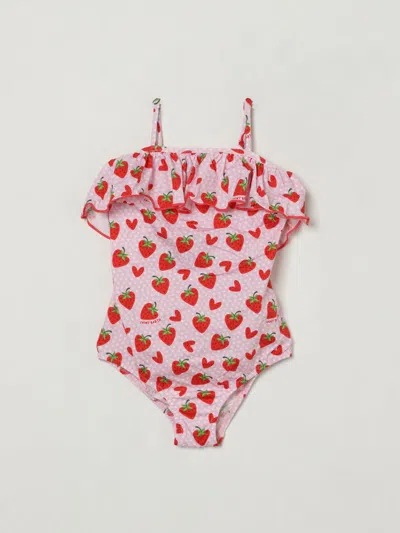 Mc2 Saint Barth Swimsuit  Kids Color Fa01 In Red