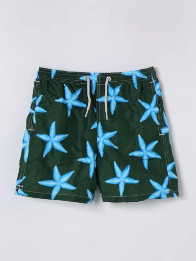 Mc2 Saint Barth Swimsuit  Kids Color Military In Green