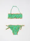 Mc2 Saint Barth Swimsuit  Kids Color Multicolor In Green