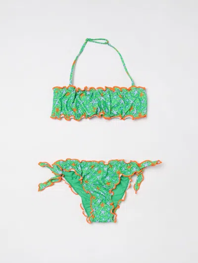 Mc2 Saint Barth Swimsuit  Kids Color Multicolor In Green