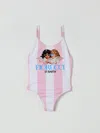 Mc2 Saint Barth Swimsuit  Kids Color Multicolor In Pink