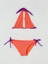 Mc2 Saint Barth Swimsuit  Kids Color Orange