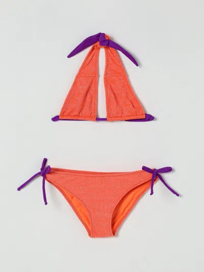 Mc2 Saint Barth Swimsuit  Kids Color Orange