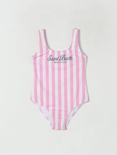 Mc2 Saint Barth Babies' Swimsuit  Kids Color Pink