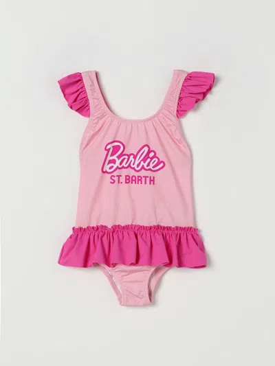 Mc2 Saint Barth Babies' Swimsuit  Kids Color Pink