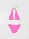 Mc2 Saint Barth Swimsuit  Kids Color Pink In Green