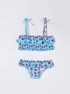 Mc2 Saint Barth Swimsuit  Kids Color Turquoise