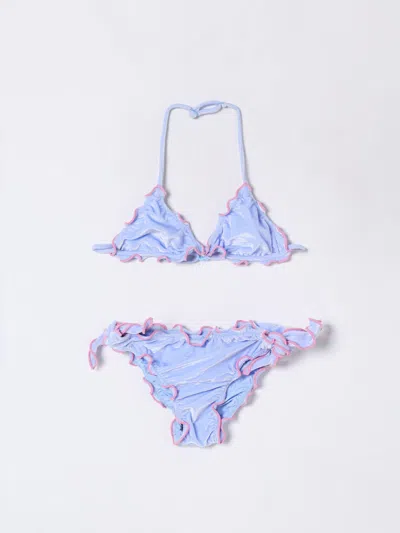 Mc2 Saint Barth Swimsuit  Kids Color Violet In バイオレット