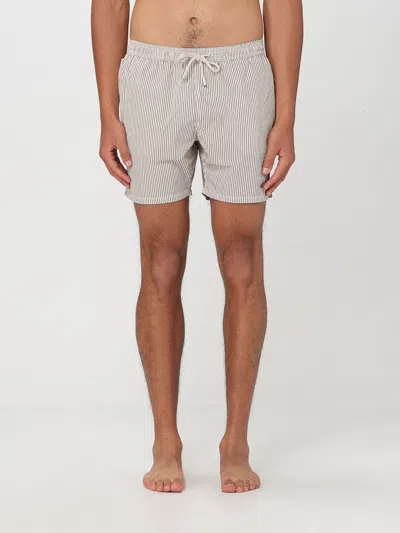 Mc2 Saint Barth Swimsuit  Men Color Beige