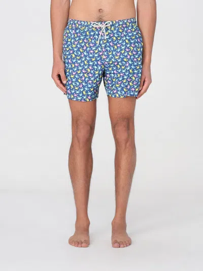 Mc2 Saint Barth Swimsuit  Men Color Blue