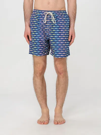 Mc2 Saint Barth Swimsuit  Men Color Blue