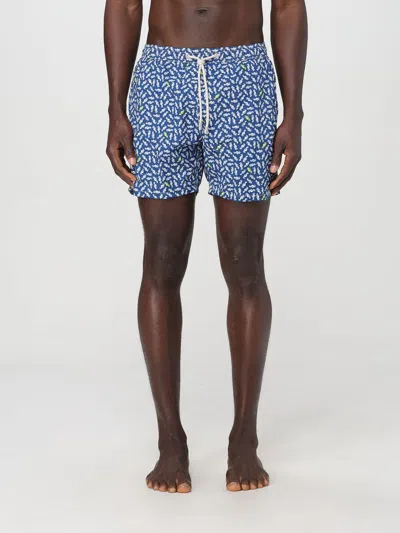 Mc2 Saint Barth Swimsuit  Men Color Blue