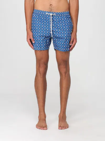 Mc2 Saint Barth Swimsuit  Men Color Blue