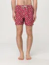 Mc2 Saint Barth Swimsuit  Men Color Burgundy In Burgundy