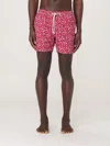 Mc2 Saint Barth Swimsuit  Men Color Burgundy In Burgunderrot