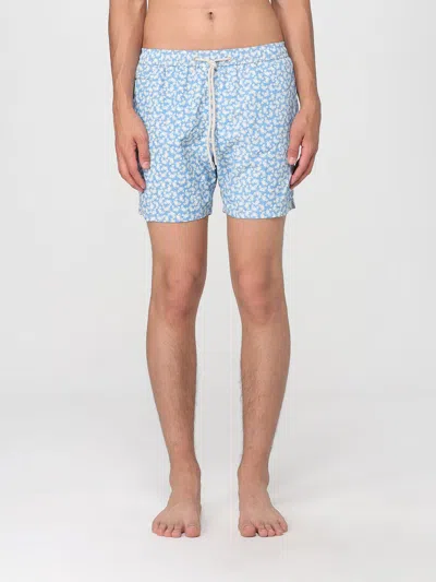 Mc2 Saint Barth Swimsuit  Men Color Fa01 In Blue