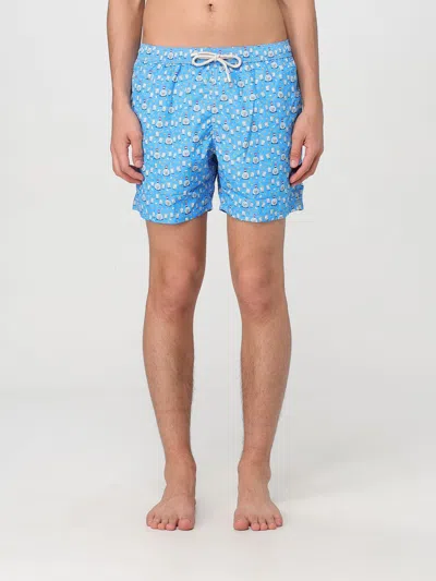 Mc2 Saint Barth Swimsuit  Men Color Gnawed Blue