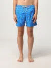 Mc2 Saint Barth Swimsuit  Men Color Gnawed Blue In Multi