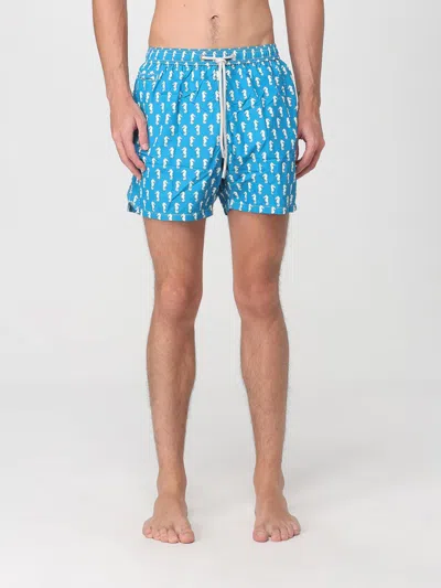 Mc2 Saint Barth Swimsuit  Men Color Green In Blue