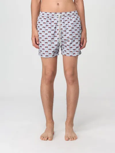 Mc2 Saint Barth Swimsuit  Men Color Multicolor In Blue