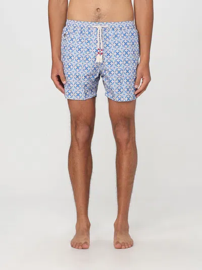 Mc2 Saint Barth Swimsuit  Men Color Navy