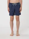Mc2 Saint Barth Lighting Pantone Swim Trunks With Plexiglass Packaging In Navy