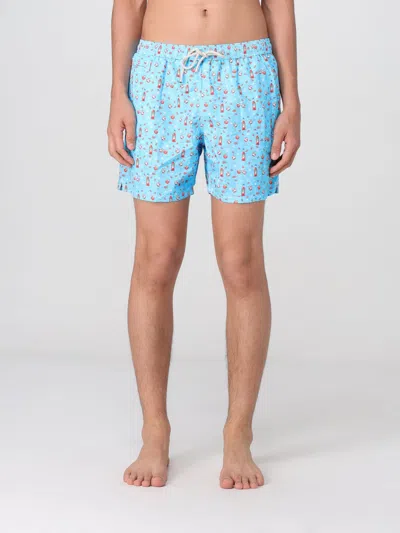 Mc2 Saint Barth Swimsuit  Men Color Ocean