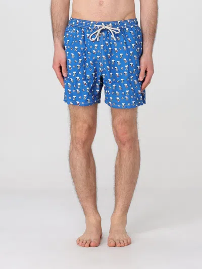 Mc2 Saint Barth Swimsuit  Men Color Sea In Blue