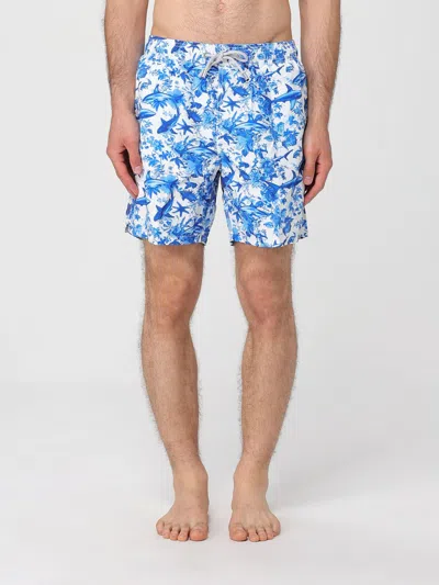 Mc2 Saint Barth Bademode  Herren Farbe Weiss 1 In Blue
