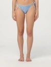 Mc2 Saint Barth Swimsuit  Woman Color Gnawed Blue In Gnawed Blue