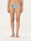 Mc2 Saint Barth Swimsuit  Woman Color Gnawed Blue In Gnawed Blue