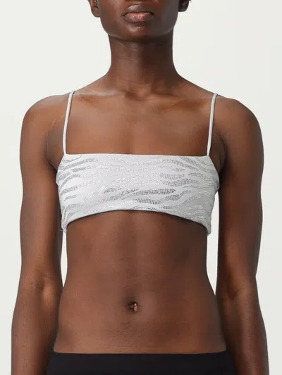 Mc2 Saint Barth Swimsuit  Woman Color Silver