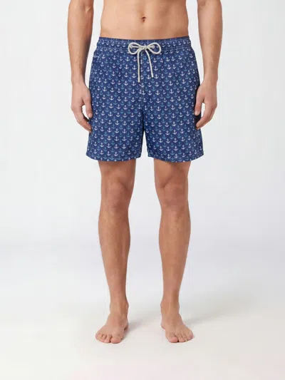Mc2 Saint Barth Swimsuit Men Color Avion In Blue