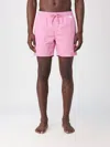 Mc2 Saint Barth Boxer Swim Shorts In Brown
