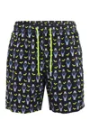 Mc2 Saint Barth Swi Trunk In Nero