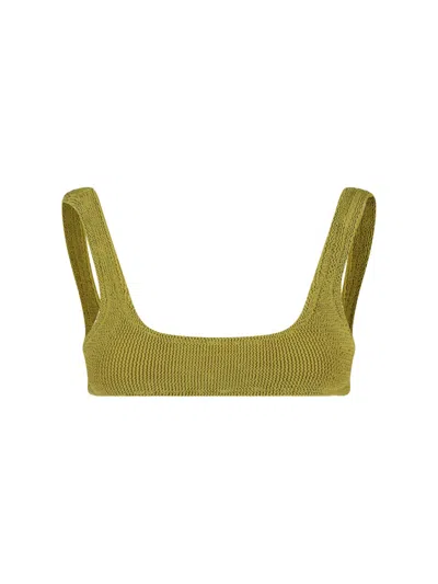 Mc2 Saint Barth Swimsuit Top "naima" In Green