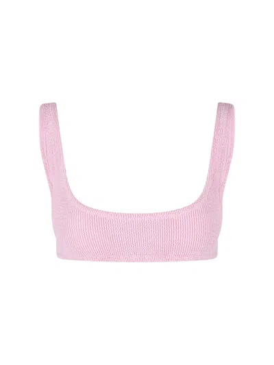 Mc2 Saint Barth Swimsuit Top "naima" In Pink