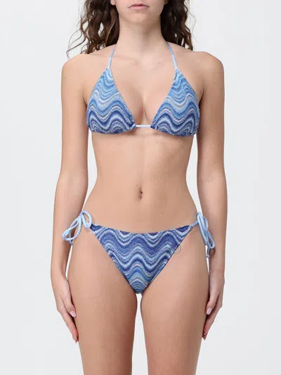 Mc2 Saint Barth Swimsuit Woman Color Blue