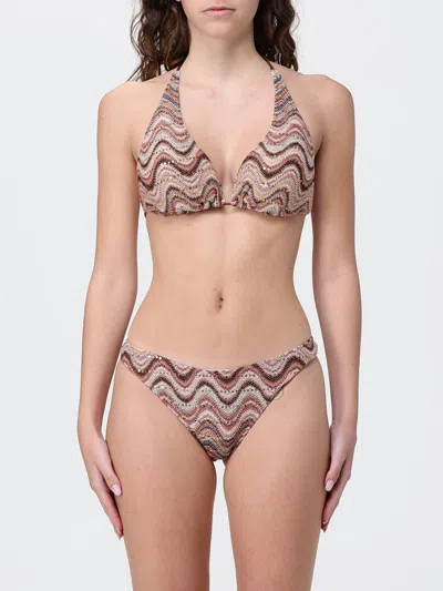 Mc2 Saint Barth Swimsuit Woman Color Brown