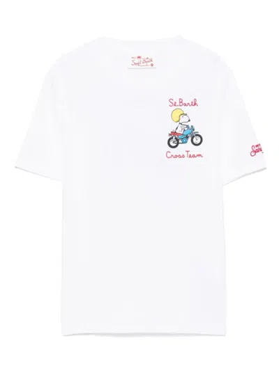 Mc2 Saint Barth Kids' X Peanuts™ Snoopy Cross T-shirt