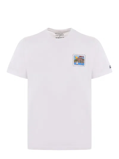 Mc2 Saint Barth T-shirt In Bianco