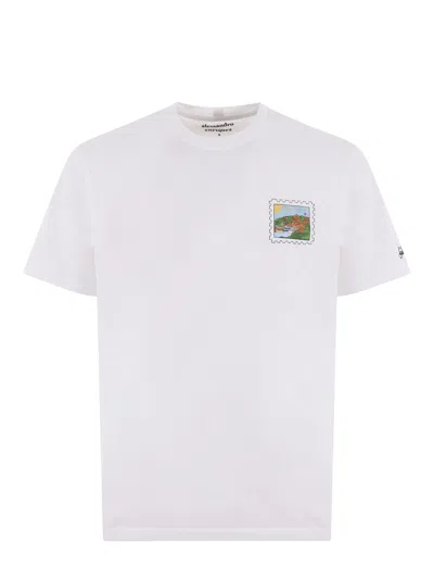 Mc2 Saint Barth T-shirt In Bianco