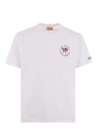 Mc2 Saint Barth T-shirt In Bianco