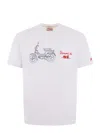 Mc2 Saint Barth T-shirt In Bianco
