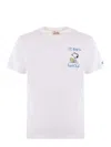 Mc2 Saint Barth T-shirt In Bianco