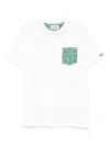 Mc2 Saint Barth White T-shirt Blanche