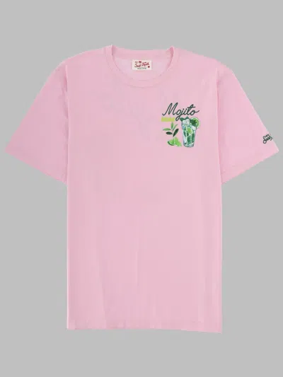 Mc2 Saint Barth T Shirt Con Stampa In Animal Print