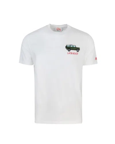 Mc2 Saint Barth T-shirt Girocollo Latin Rover In 02704h