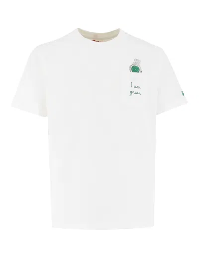 Mc2 Saint Barth T-shirt In I Am Green 01n Emb